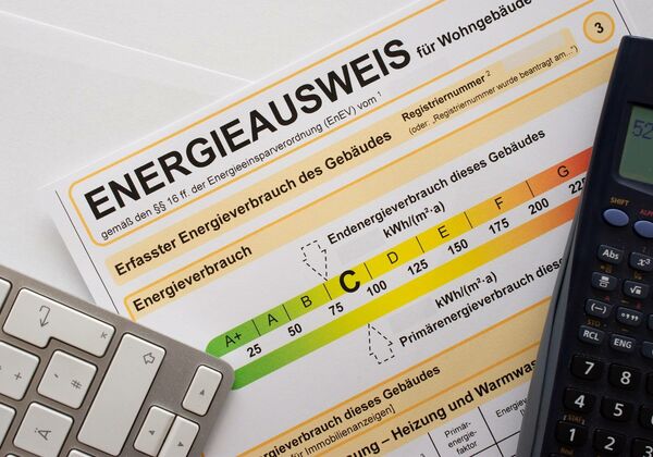 Bild eines Energieausweises