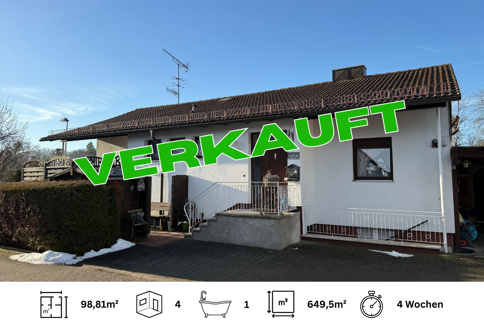 Bungalow im Markt Feucht / Verkauft